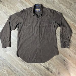 Ralph Lauren, Bandanna Pattern Inlay Button Up